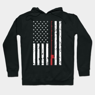 American Flag Fishing Shirt Vintage Fishing Tshirt Hoodie